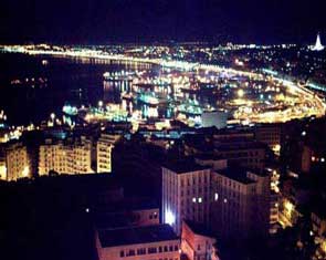 Algiers at night