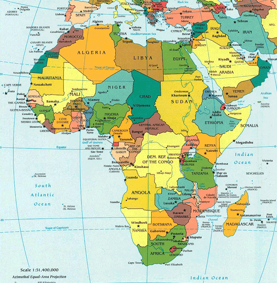 Countries Of Africa Plus Info On Japan Nigeria Kenya South