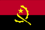 Angolan national flag