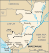 map of congo republic