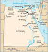 map of egypt