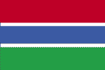 Gambian national flag