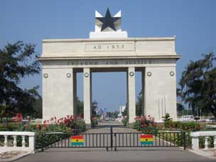 ghana independence arch