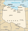 map of libya