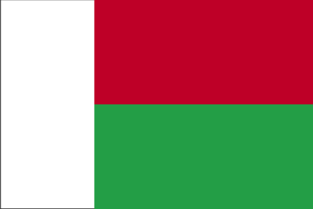 Madagascar national flag