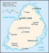 map of mauritius