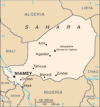 map of niger