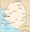 map of sierra leone