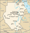 map of sudan