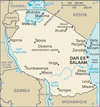 map of tanzania